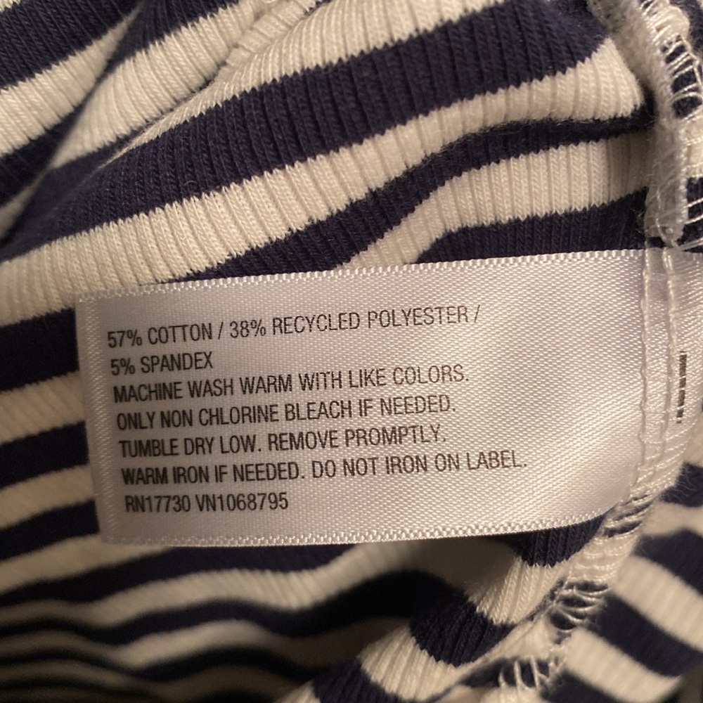 Brand New A New Day Navy/White Stripe Sleeveless Dress…size XL - Picture 5 of 6
